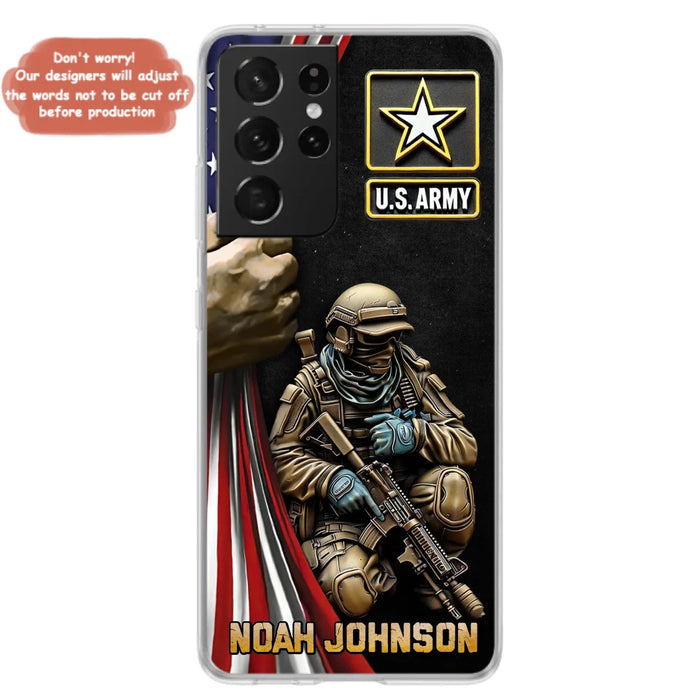 Custom Personalized Veteran Phone Case - Veteran Gift Idea - Case For iPhone/ Samsung