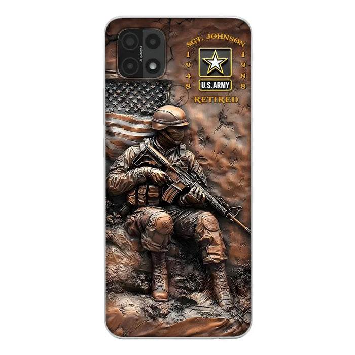 Custom Personalized Veteran Phone Case - Gift Idea For Veteran - Case For Oppo/ Xiaomi/ Huawei