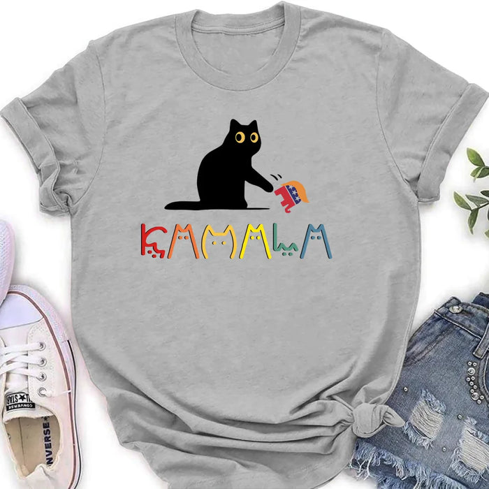 Custom Personalized Cat Lady T-shirt/ Long Sleeve/ Sweatshirt/ Hoodie - Gift Idea For Cat Lover