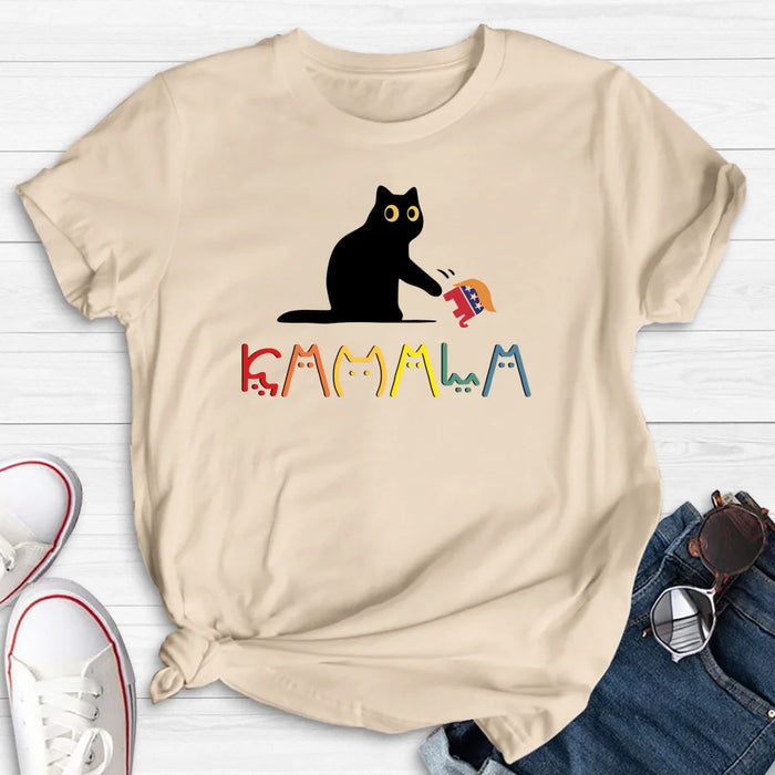 Custom Personalized Cat Lady T-shirt/ Long Sleeve/ Sweatshirt/ Hoodie - Gift Idea For Cat Lover