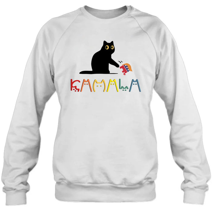 Custom Personalized Cat Lady T-shirt/ Long Sleeve/ Sweatshirt/ Hoodie - Gift Idea For Cat Lover