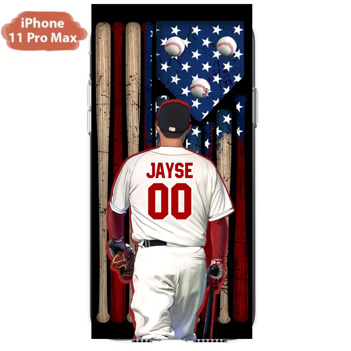 Custom Personalized Baseball Phone Case - Best Gift Idea For Baseball Lovers