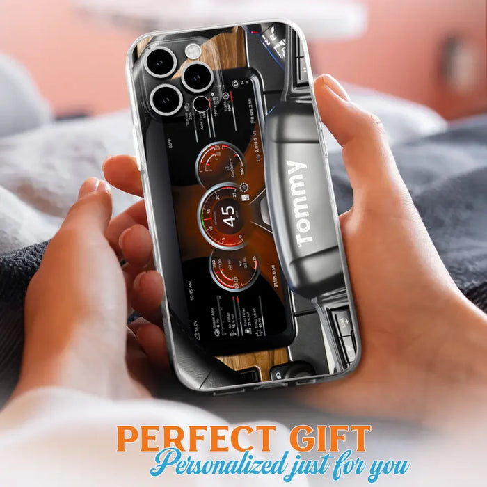 Custom Personalized Truck Dashboard Phone Case - Case For Iphone, Samsung and Xiaomi - 6D8KY1