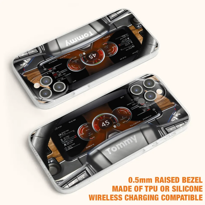 Custom Personalized Truck Dashboard Phone Case - Case For Iphone, Samsung and Xiaomi - 6D8KY1