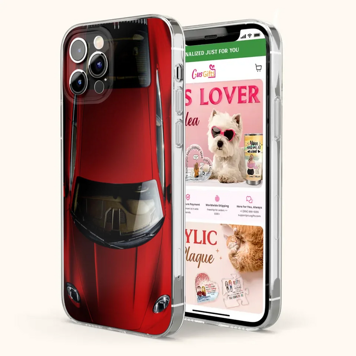 Custom Personalized Sport Car Phone Case - Case For Iphone, Samsung and Xiaomi - N8CEEE