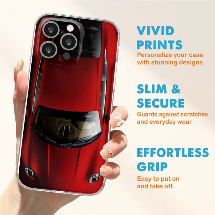 Custom Personalized Sport Car Phone Case - Case For Iphone, Samsung and Xiaomi - N8CEEE