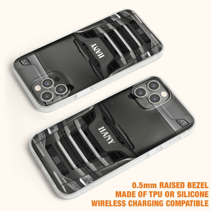 Custom Personalized Heavy Truck Phone Case - Gift Idea For Truckers - Case For iPhone, Samsung and Xiaomi - PGS2ML