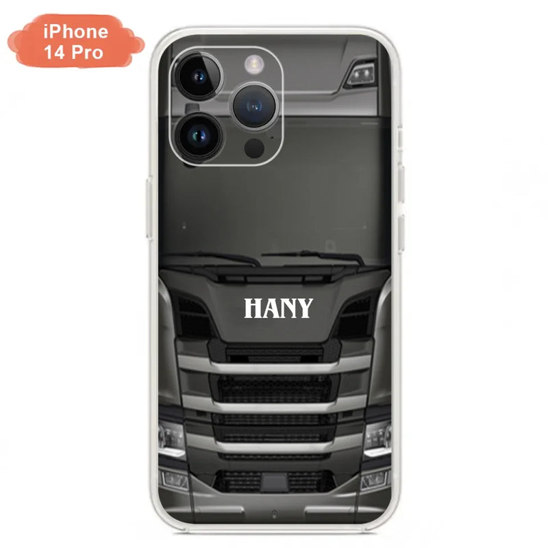 Personalized Heavy Truck Phone Case - Gift Idea For Truckers - Case For iPhone, Samsung and Xiaomi - PGS2ML