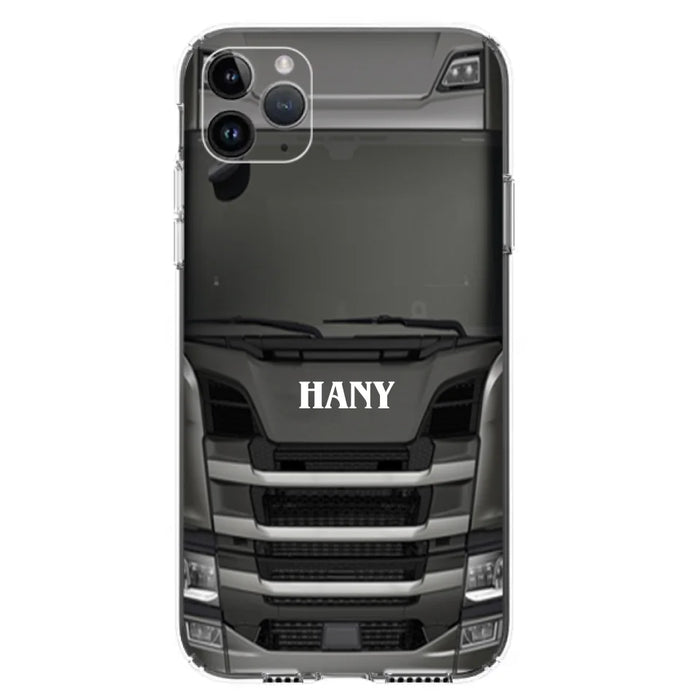 Custom Personalized Heavy Truck Phone Case - Gift Idea For Truckers - Case For iPhone, Samsung and Xiaomi - PGS2ML