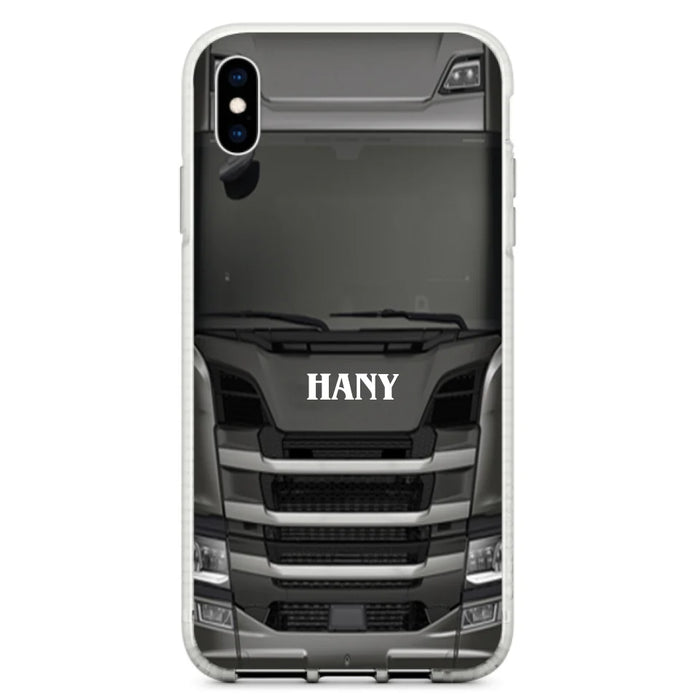 Custom Personalized Heavy Truck Phone Case - Gift Idea For Truckers - Case For iPhone, Samsung and Xiaomi - PGS2ML