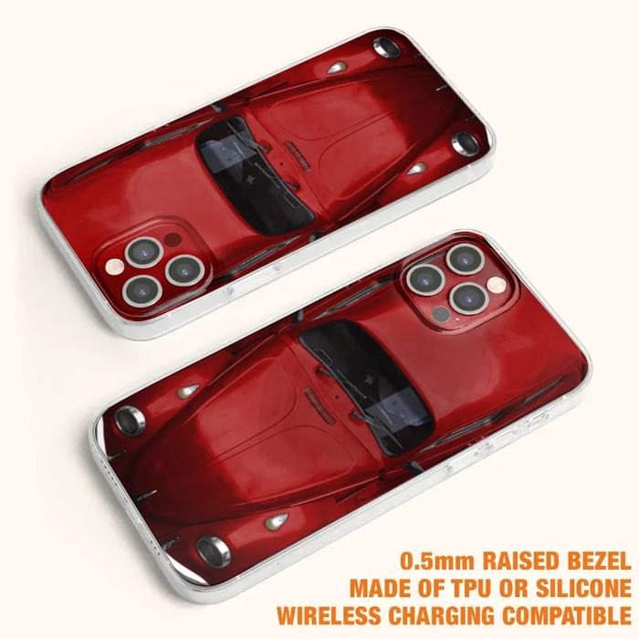 Custom Personalized Sport Car Phone Case - Gift Idea For Sport Car Lovers - Case For iPhone, Samsung and Xiaomi - E4X7KB