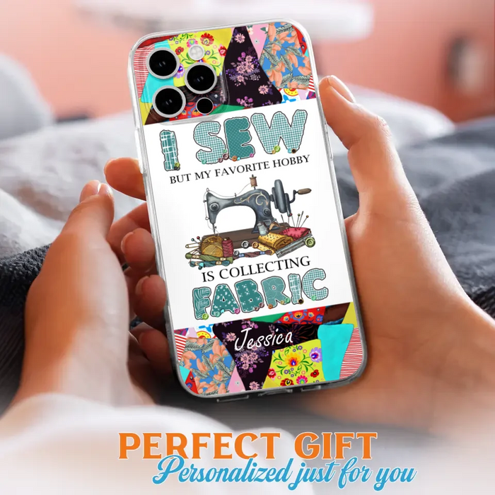 Custom Personalized Sewing Machine Phone Case - Gift Idea For Sewing Lovers - Case For iPhone, Samsung and Xiaomi - 8WU8I3