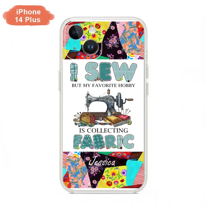 Custom Personalized Sewing Machine Phone Case - Gift Idea For Sewing Lovers - Case For iPhone, Samsung and Xiaomi - 8WU8I3