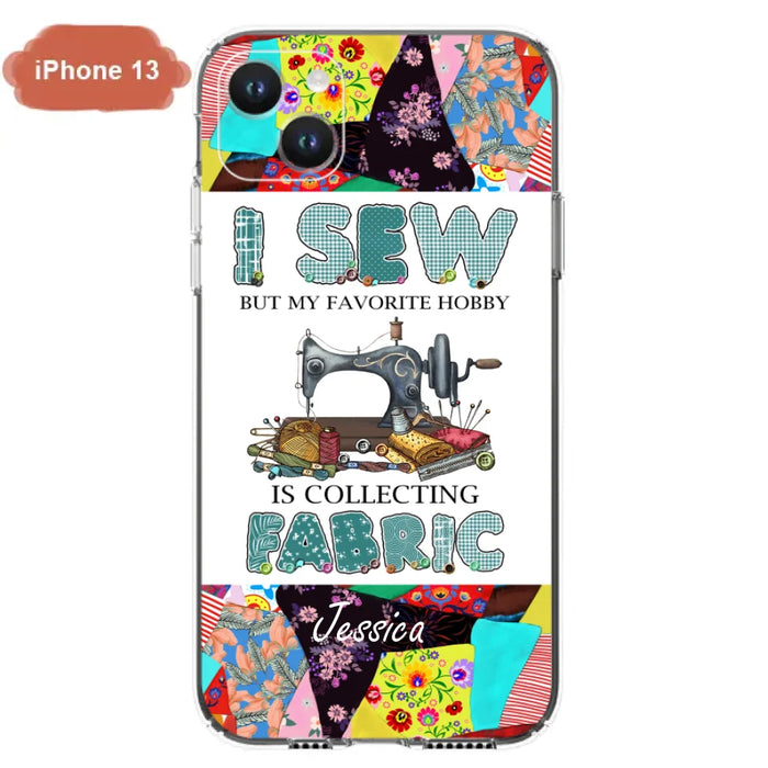 Custom Personalized Sewing Machine Phone Case - Gift Idea For Sewing Lovers - Case For iPhone, Samsung and Xiaomi - 8WU8I3