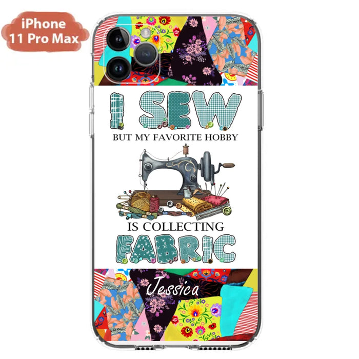 Custom Personalized Sewing Machine Phone Case - Gift Idea For Sewing Lovers - Case For iPhone, Samsung and Xiaomi - 8WU8I3