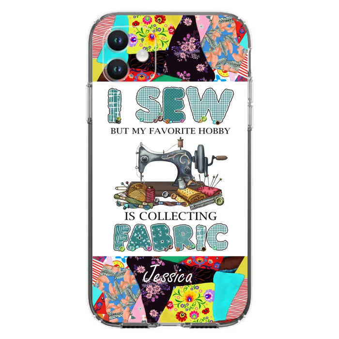 Custom Personalized Sewing Machine Phone Case - Gift Idea For Sewing Lovers - Case For iPhone, Samsung and Xiaomi - 8WU8I3