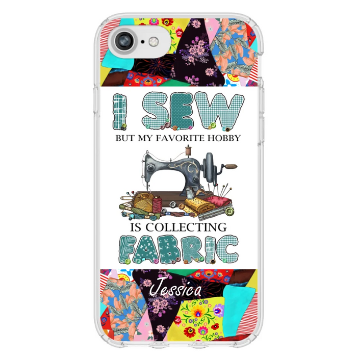 Custom Personalized Sewing Machine Phone Case - Gift Idea For Sewing Lovers - Case For iPhone, Samsung and Xiaomi - 8WU8I3