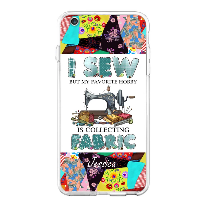 Custom Personalized Sewing Machine Phone Case - Gift Idea For Sewing Lovers - Case For iPhone, Samsung and Xiaomi - 8WU8I3