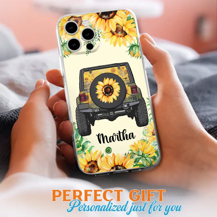 Custom Personalized Off-road Car Phone Case - Best Gift Idea For Off-road Lovers - Case For iPhone, Samsung and Xiaomi