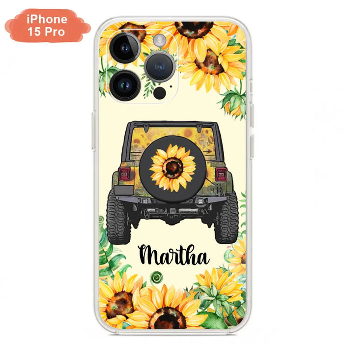 Custom Personalized Off-road Car Phone Case - Best Gift Idea For Off-road Lovers - Case For iPhone, Samsung and Xiaomi