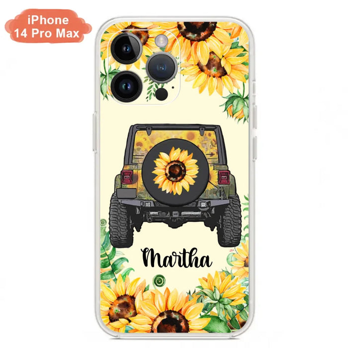 Custom Personalized Off-road Car Phone Case - Best Gift Idea For Off-road Lovers - Case For iPhone, Samsung and Xiaomi