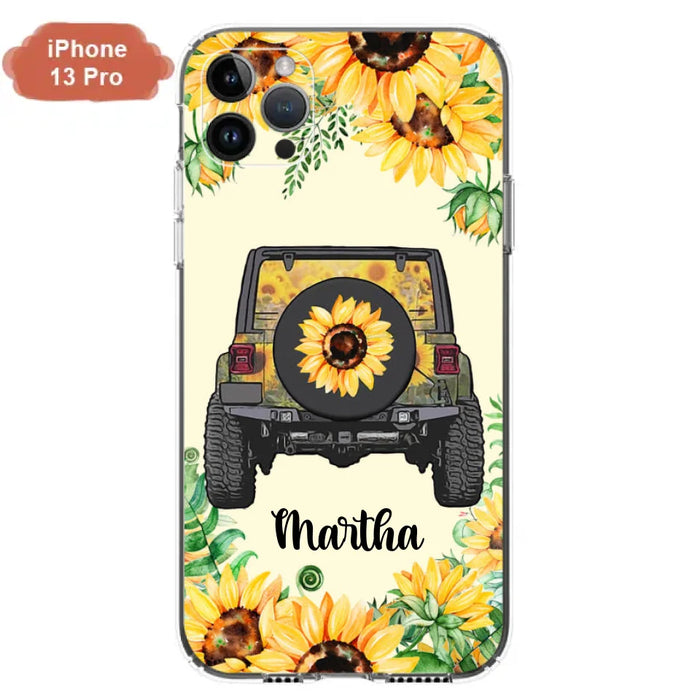 Custom Personalized Off-road Car Phone Case - Best Gift Idea For Off-road Lovers - Case For iPhone, Samsung and Xiaomi