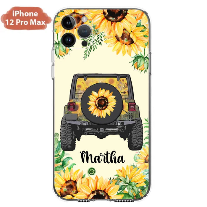 Custom Personalized Off-road Car Phone Case - Best Gift Idea For Off-road Lovers - Case For iPhone, Samsung and Xiaomi