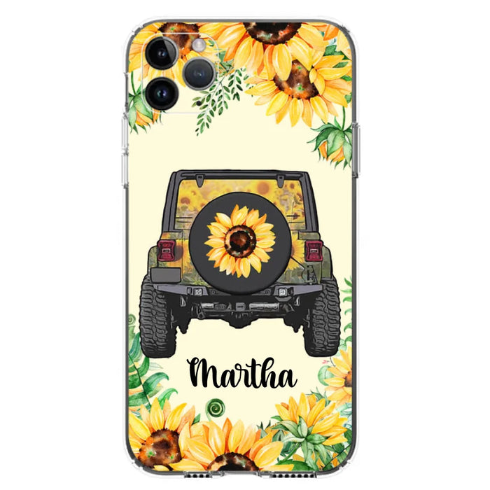 Custom Personalized Off-road Car Phone Case - Best Gift Idea For Off-road Lovers - Case For iPhone, Samsung and Xiaomi