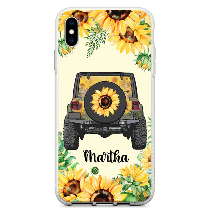 Custom Personalized Off-road Car Phone Case - Best Gift Idea For Off-road Lovers - Case For iPhone, Samsung and Xiaomi