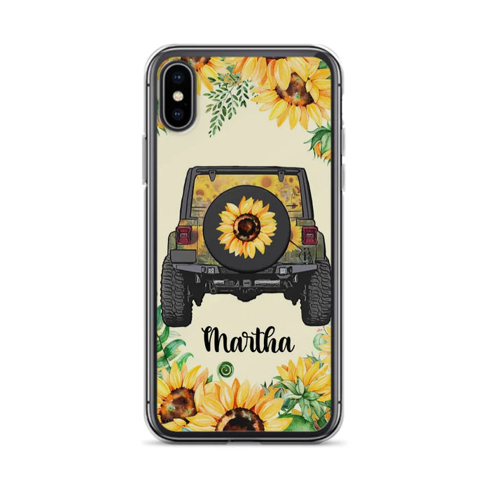 Custom Personalized Off-road Car Phone Case - Best Gift Idea For Off-road Lovers - Case For iPhone, Samsung and Xiaomi