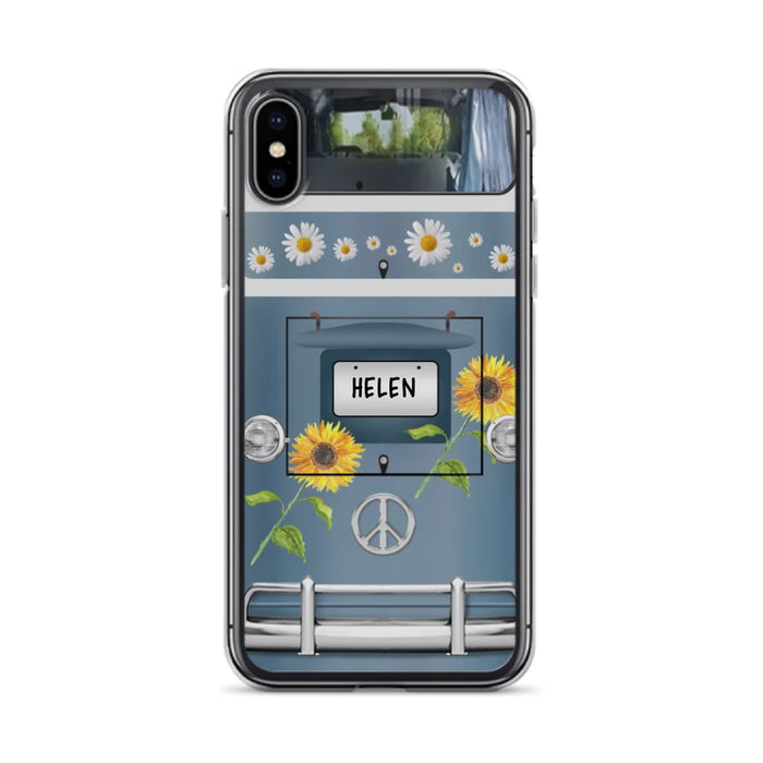 Custom Personalized Camper Van Phone Case - iPhone, Samsung and Xiaomi Phone Case - 8FA7PO