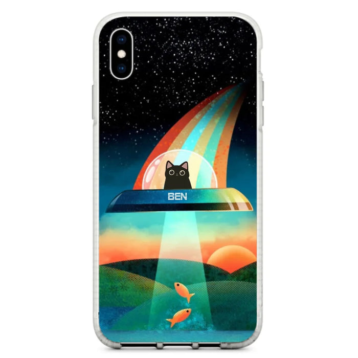 Custom Personalized Cat Phone Case - Gift For Cat Lovers - Case For iPhone, Samsung and Xiaomi with up to 3 Cats - EHTD0U