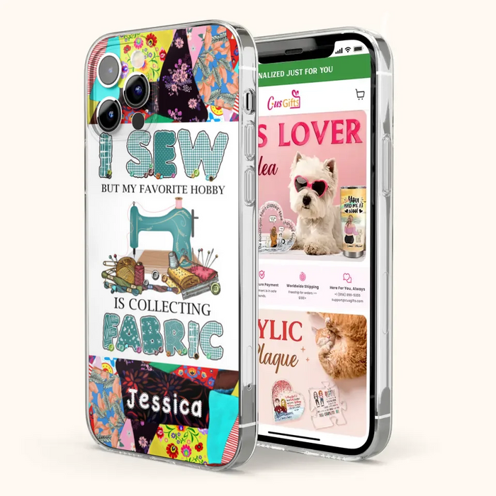 Custom Personalized Sewing Phone Case - Phone Case For iPhone, Samsung and Xiaomi - 8WU8I3