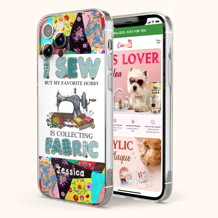 Custom Personalized Sewing Phone Case - Case For iPhone, Samsung and Xiaomi - 8WU8I3