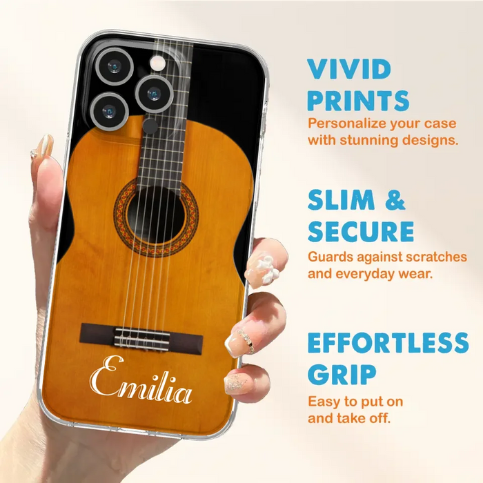 Custom Personalized Guitar Phone Case - Best Gift For Guitarist - Case For iPhone, Samsung and Xiaomi - MDXORB