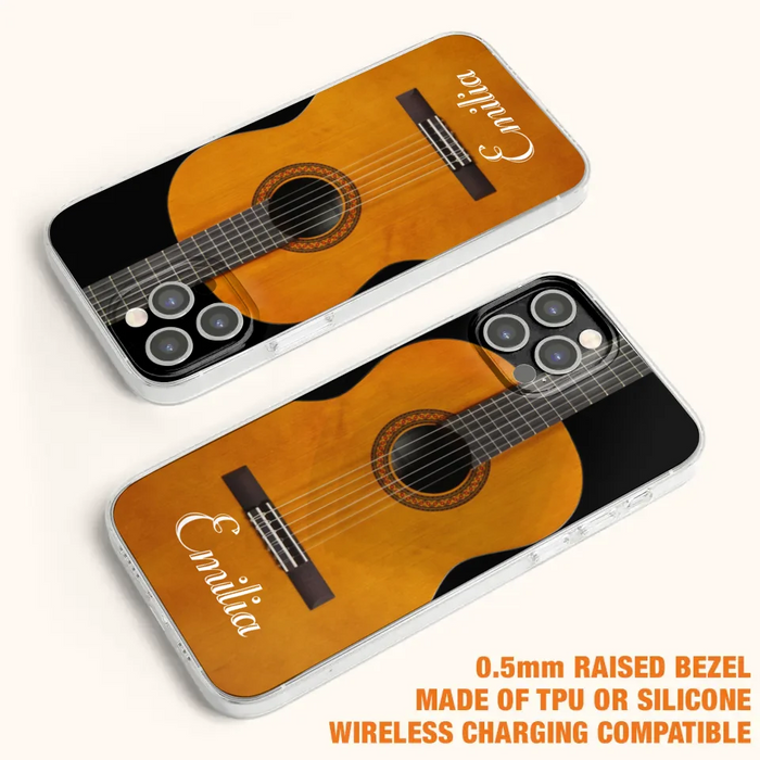 Custom Personalized Guitar Phone Case - Best Gift For Guitarist - Case For iPhone, Samsung and Xiaomi - MDXORB