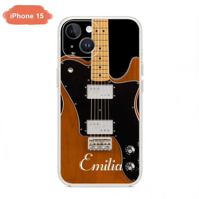 Custom Personalized Guitar Phone Case - Best Gift For Guitarist - Case For iPhone, Samsung and Xiaomi - MDXORB