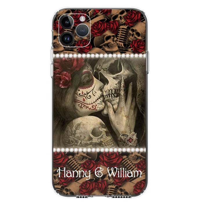 Custom Personalized Skull Phone Case - Phone Case For iPhone, Samsung and Xiaomi