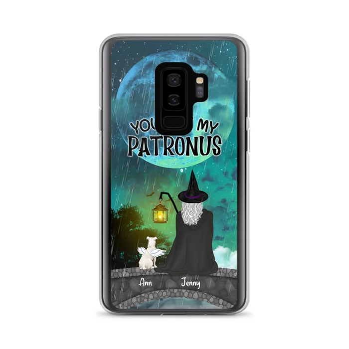 Personalized Witchy Phone Case - Up to 2 Girls and 4 Pets - You Are My Patronus - 4UM2XW