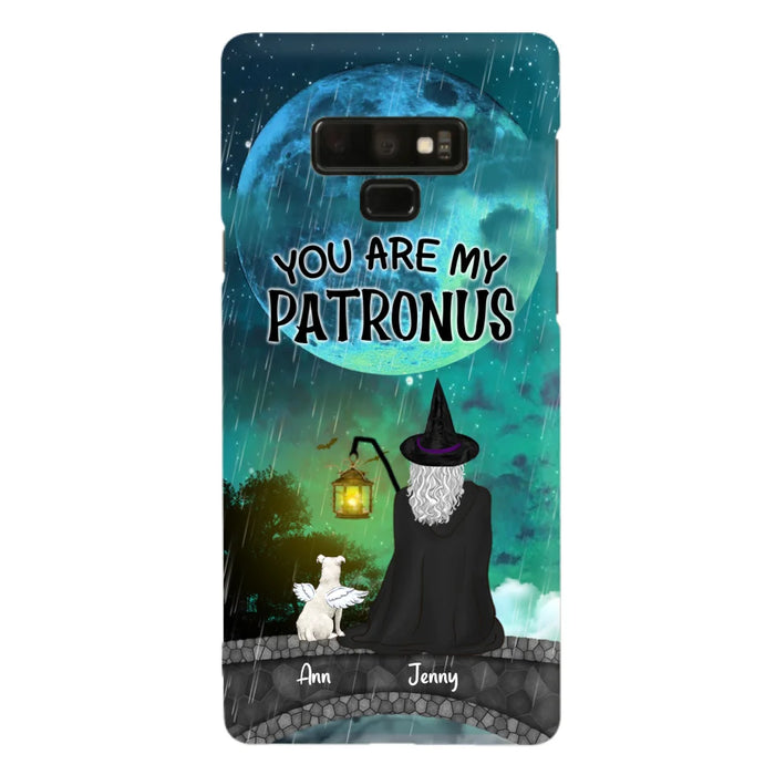 Personalized Witchy Phone Case - Up to 2 Girls and 4 Pets - You Are My Patronus - 4UM2XW