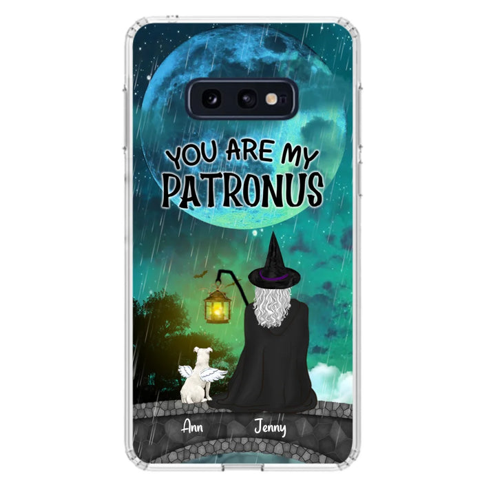 Personalized Witchy Phone Case - Up to 2 Girls and 4 Pets - You Are My Patronus - 4UM2XW