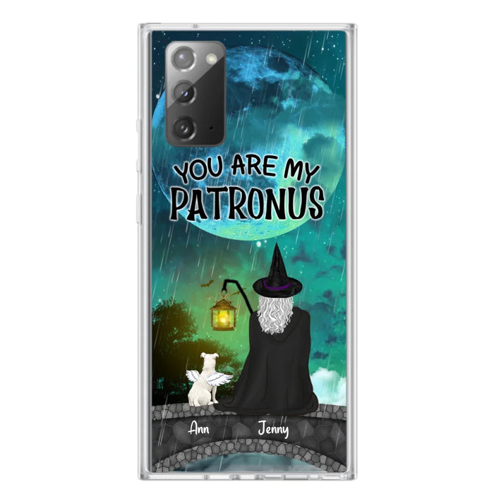 Personalized Witchy Phone Case - Up to 2 Girls and 4 Pets - You Are My Patronus - 4UM2XW