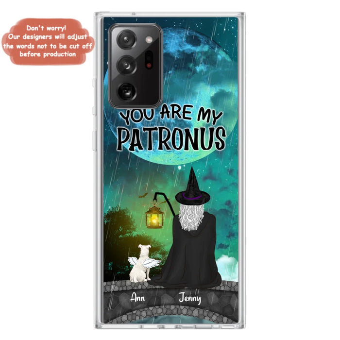 Personalized Witchy Phone Case - Up to 2 Girls and 4 Pets - You Are My Patronus - 4UM2XW