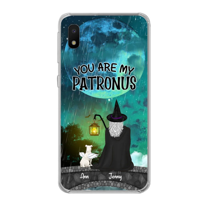 Personalized Witchy Phone Case - Up to 2 Girls and 4 Pets - You Are My Patronus - 4UM2XW