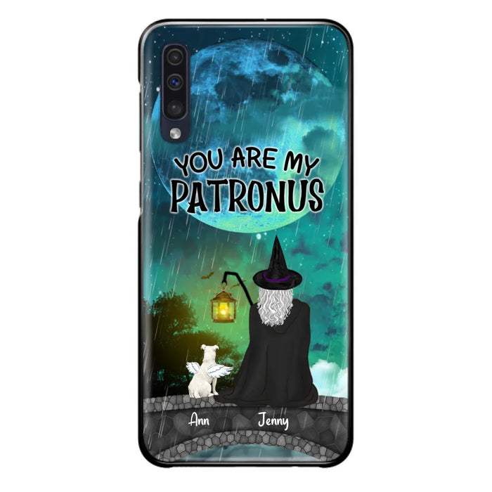 Personalized Witchy Phone Case - Up to 2 Girls and 4 Pets - You Are My Patronus - 4UM2XW