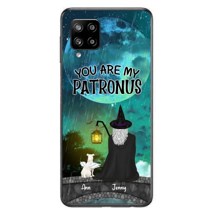 Personalized Witchy Phone Case - Up to 2 Girls and 4 Pets - You Are My Patronus - 4UM2XW