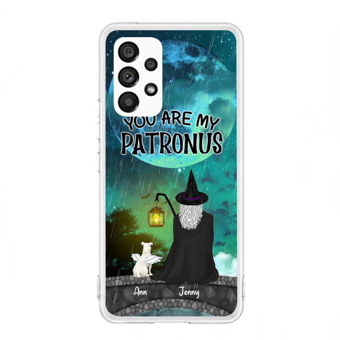 Personalized Witchy Phone Case - Up to 2 Girls and 4 Pets - You Are My Patronus - 4UM2XW