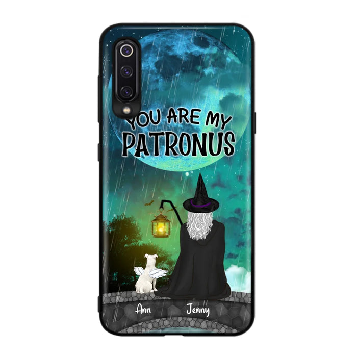 Personalized Witchy Phone Case - Up to 2 Girls and 4 Pets - You Are My Patronus - 4UM2XW