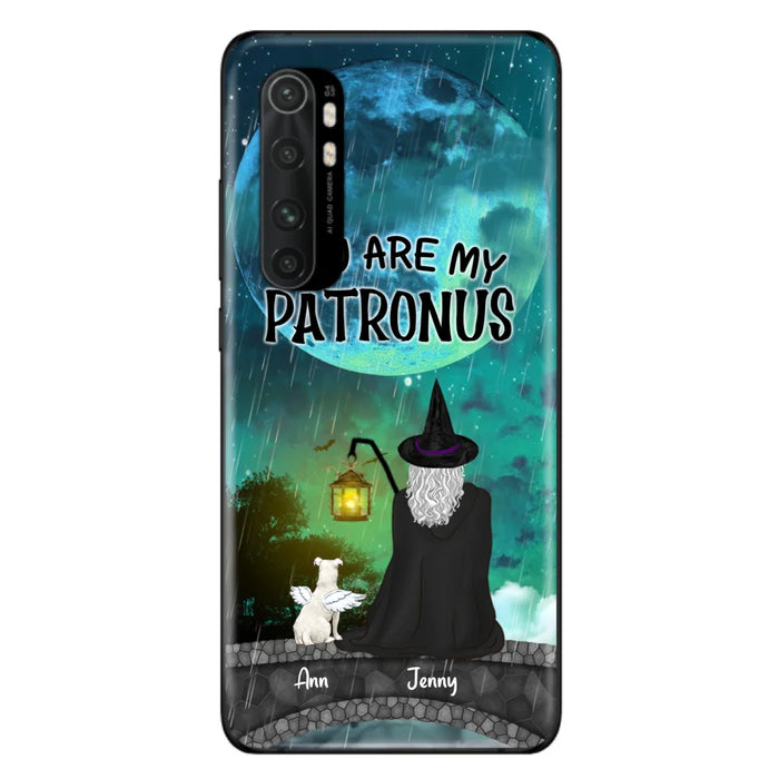 Personalized Witchy Phone Case - Up to 2 Girls and 4 Pets - You Are My Patronus - 4UM2XW