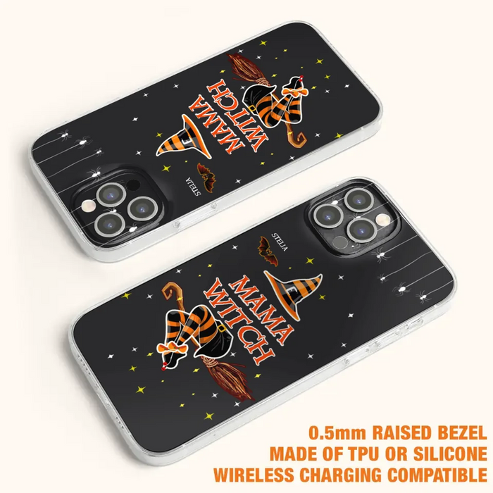 Custom Personalized Halloween Bat Phone Case - Upto 6 Bats - Case For iPhone And Samsung